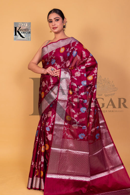 Chiniya Katan Soft Silk Banarasi Saree