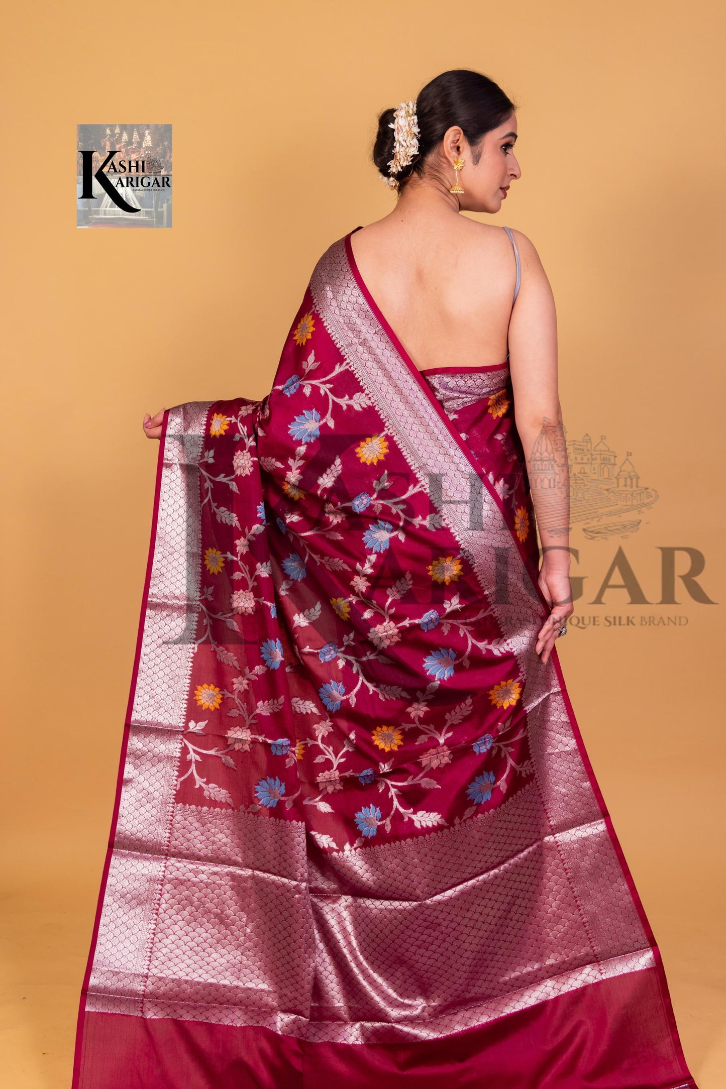 Chiniya Katan Soft Silk Banarasi Saree